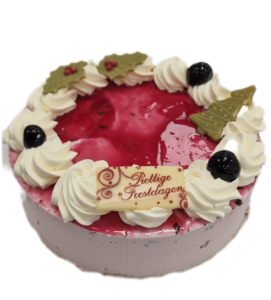 Feestelijke ijstaart